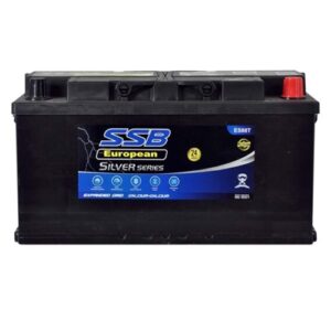 High-performance ES88T SSB Silver MF car battery for reliable vehicle starting and power.