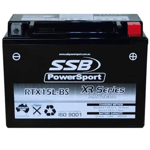 High-performance SSB XR Series motorcycle battery for reliable power. Perfect for motorcycle electri.