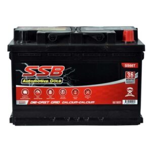 High-Performance SS66T SSB Gold MF Car Battery for Reliable Vehicle Power.