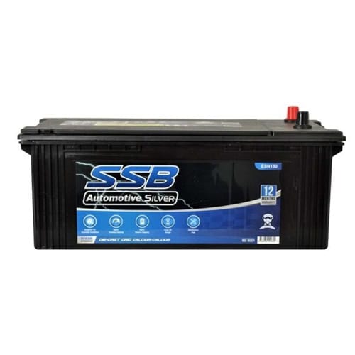 SSB ESN150 Silver Truck & Bus Battery for heavy-duty vehicles.