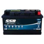 EFB car battery for stop-start systems, reliable power for vehicle starting and stopping.