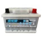 Auxiliary VRLA battery for Volvo and Mercedes trucks, model SS-AUX35, reliable power source for comm.