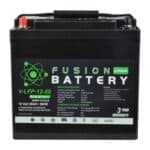 Fusion Lithium 12V Deep Cycle Battery for automotive and marine use. Long-lasting, reliable power wi.