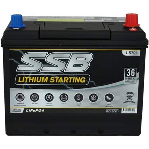LS70L SSB Lithium Starting Car Battery for reliable auto electrical power.