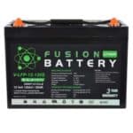 Fusion Lithium Deep Cycle Battery for Automotive and Marine Use.