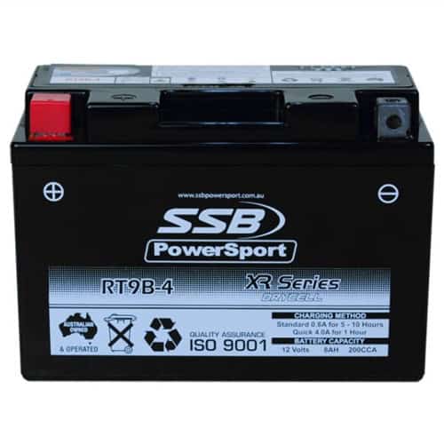High-Performance Motorcycle Battery for XR Series.
