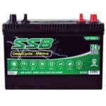 SSB Marine Deep Cycle Battery for reliable marine power supply.