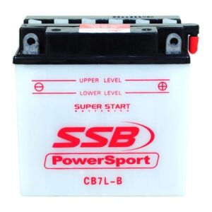 High-performance flooded motorcycle battery for Powersport vehicles, ideal for flooded motorcycle ap.
