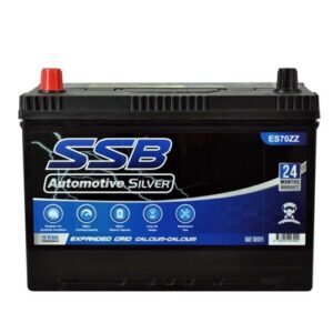 Auto electrical car battery for reliable starting and power.