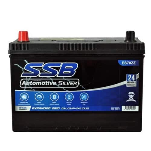 Auto electrical car battery for reliable starting and power.