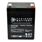 Fusion AGM Deep Cycle 12V 2.9Ah Battery for Automotive and Marine Applications.