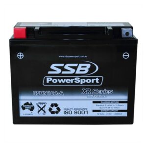 Motorcycle battery R50N18A-A XR Series for optimal performance and reliability.