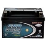 Lithium Ultralite Motorcycle Battery for LFP14H-BS SSB models, lightweight and high-performance powe.