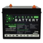 Fusion Lithium Deep Cycle Battery for automotive and marine use.