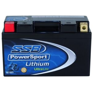 Lithium Ultralite Motorcycle Battery for LFP9B-4 SSB models.