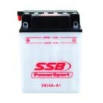High-Performance Powersport Flooded Motorcycle Battery for CB14A-A1.
