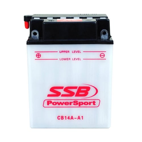 High-Performance Powersport Flooded Motorcycle Battery for CB14A-A1.