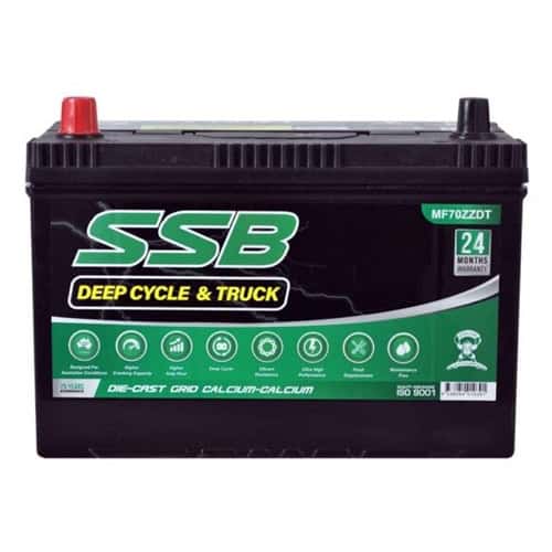 SSB MF70ZZDT SSB Commercial Truck & Bus Battery for reliable power.
