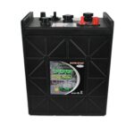 Deep cycle flooded lead-acid battery for industrial floor scrubbers. Reliable power source for heavy.