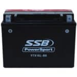 YTX15L-BS SSB Powersport motorcycle battery for reliable starting. Perfect for motorcycles, ATVs, an.