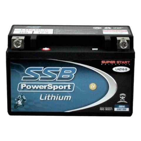 High-performance SSB Lithium motorcycle battery for LHZ10-S model.