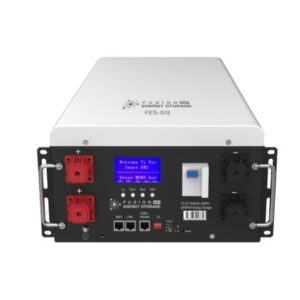 Fusion Lithium 5KWh energy storage system for solar power. Ideal for reliable, efficient energy back.