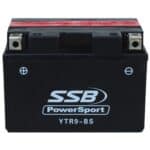 YTR9-BS SSB Powersport motorcycle battery for reliable power and performance. Perfect for powersport.