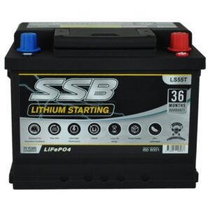 Lithium starting car battery with high performance and long-lasting power. Suitable for automotive u.