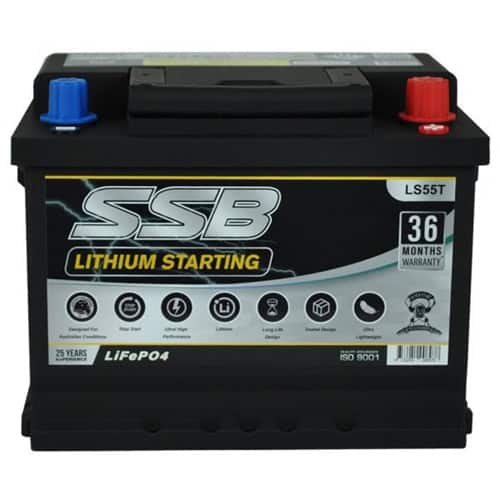 Lithium starting car battery with high performance and long-lasting power. Suitable for automotive u.