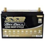 Dual Purpose VRLA AGM Battery for Automotive and Marine Use.