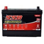 SS70ZZ SSB Gold MF Car Battery for reliable automotive power.