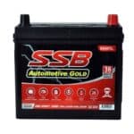 SSB Gold MF Car Battery for reliable auto electrical performance.