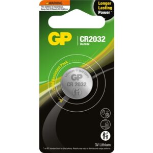 GP CR2032 Lithium Coin Battery for reliable power.