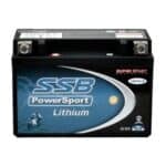 Lithium motorcycle battery for high power and durability, ideal for motorcycle enthusiasts and perfo.