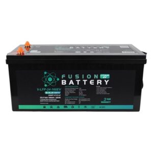 High-capacity Fusion Lithium 24V Deep Cycle EV Battery for electric vehicles.