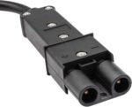 DC charger plug and lead set for Yamaha 48V electric vehicles.