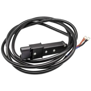 DC charger plug and lead set for Yamaha 48V electric vehicles.