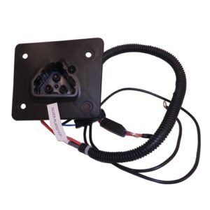 Charger receptacle for EZGO RXV 48V golf carts, 2008 and up. Perfect for auto electrical repairs and.