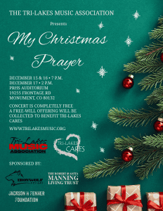 TriLakes Music Association Presents My Christmas Prayer