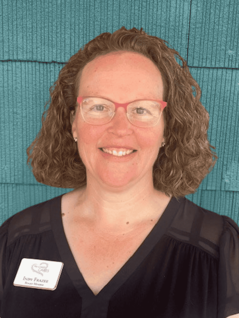 Indy Frazee, Treasurer of the Board at Tri-Lakes Cares in Monument CO