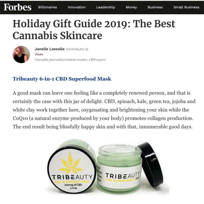 CBD Superfood Mask 6-in-1 for advanced skin care and protection