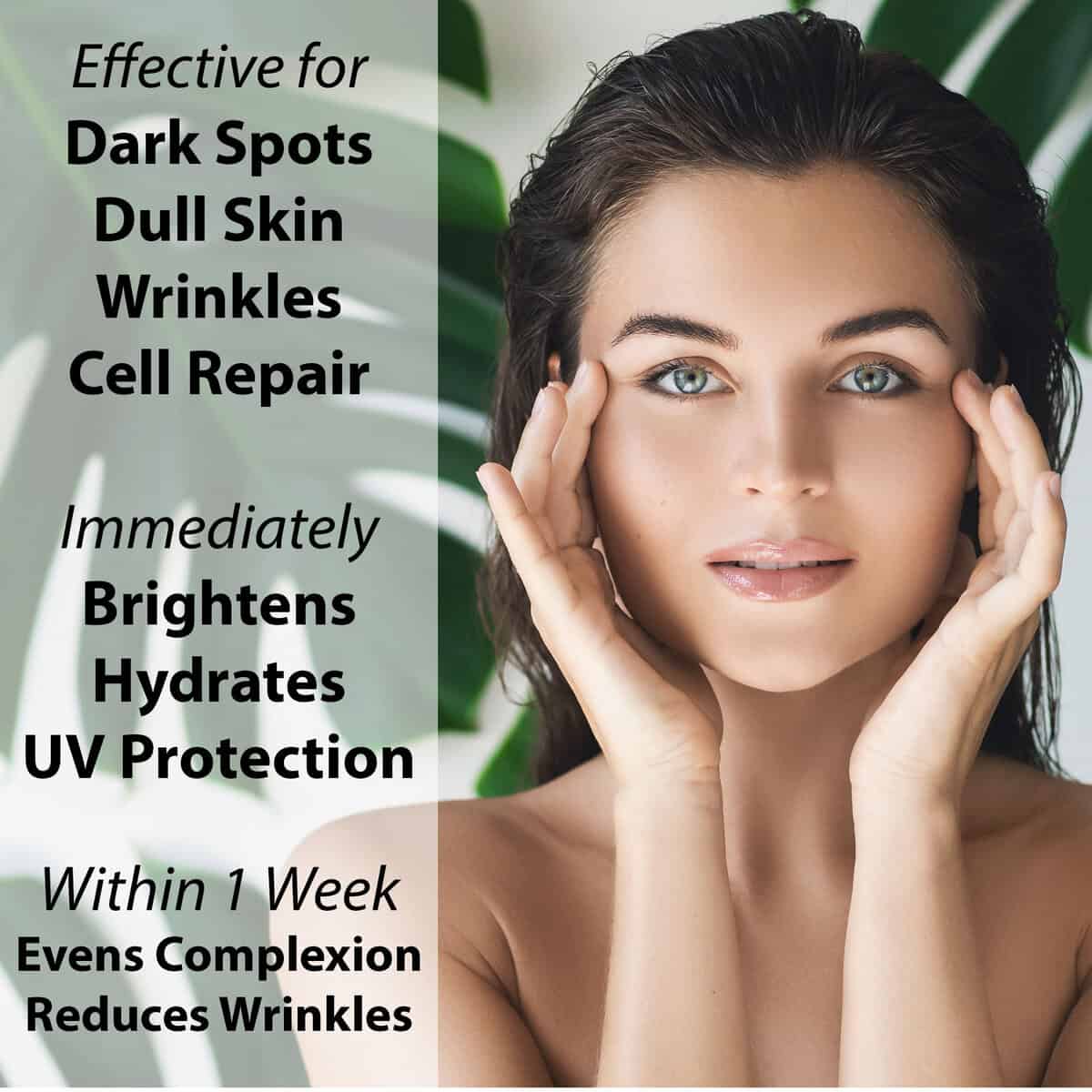 Vitamin C Serum Results Infographic