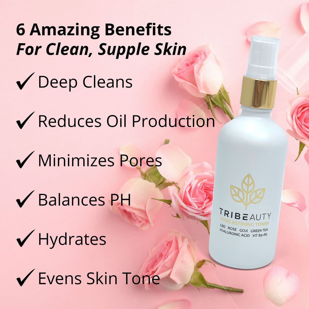Rose Toner Benefits