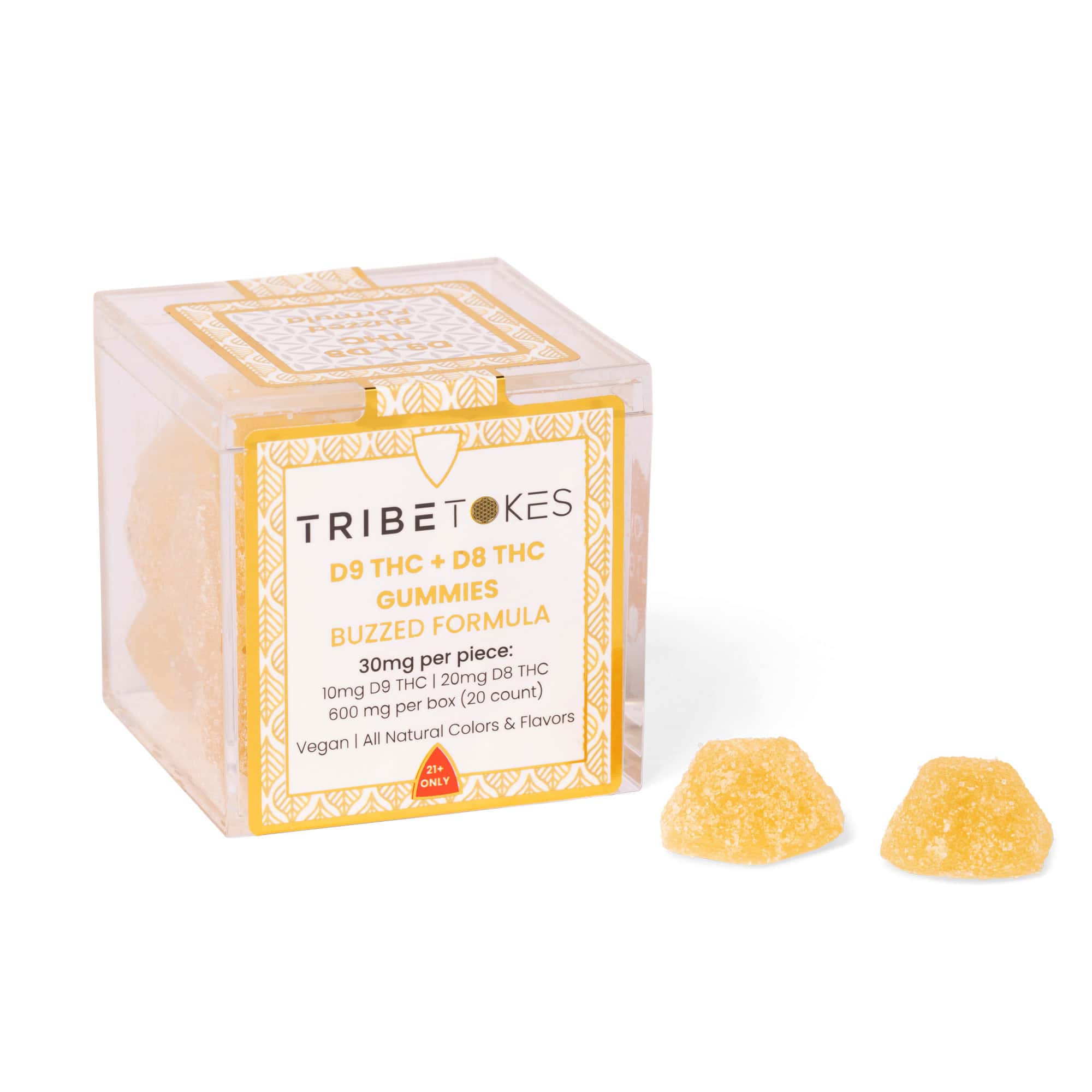 Buzzed THC Gummies | Extra Strength with Delta 8 THC | Pineapple - Image 2