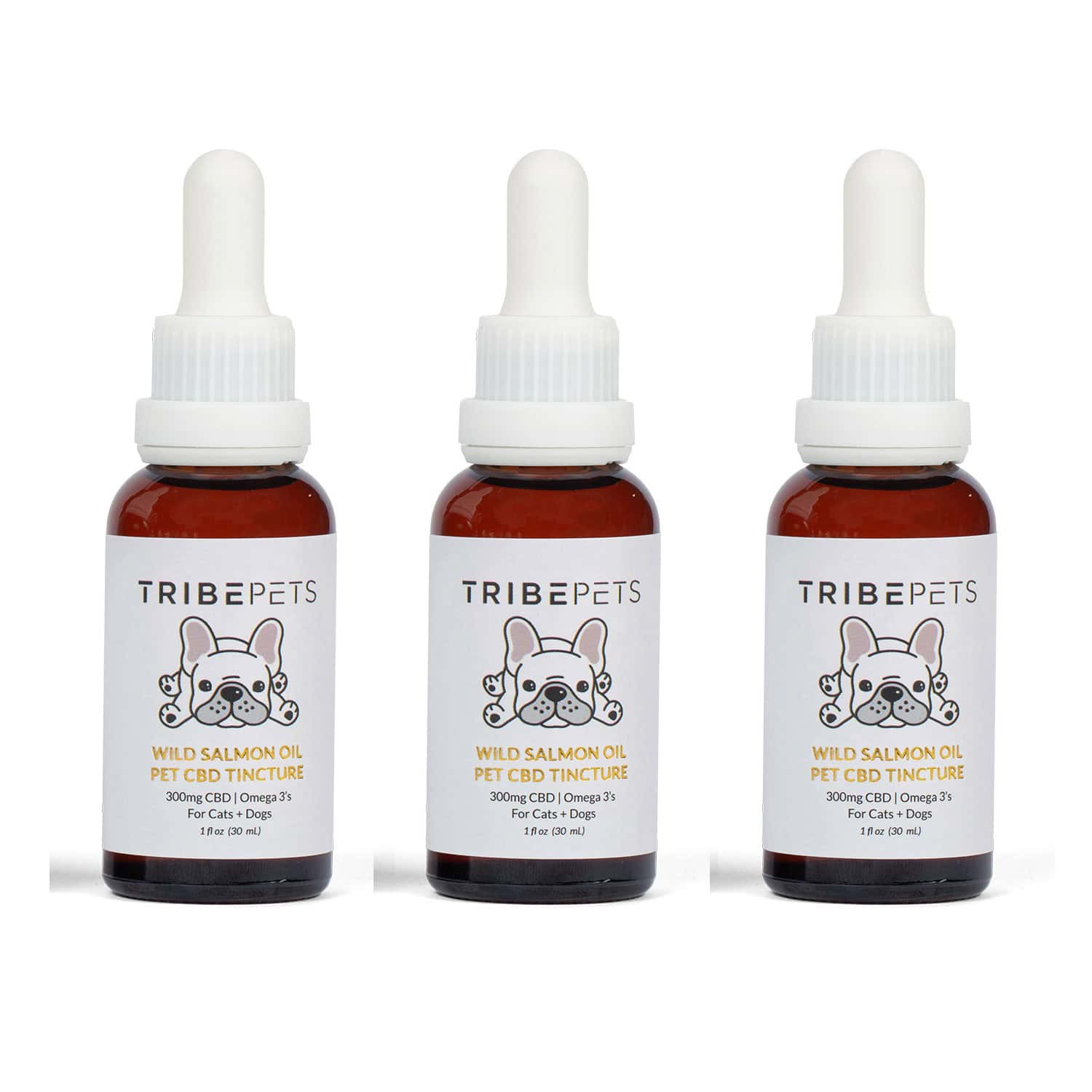 TribePets CBD Tincture 3-Pack