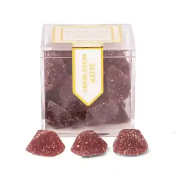 THC/CBN Sleep Gummies | With L-Tryptophan and Vitamin B6 | Mixed Berry