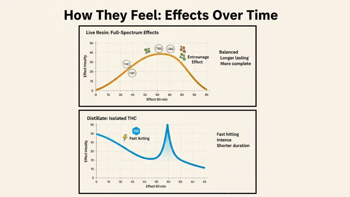 live-resin-vs-distillate-effects-timeline