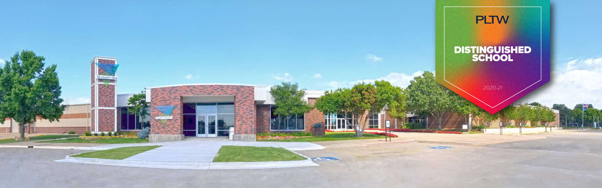 Project Lead the Way PLTW Distinguished School Badge