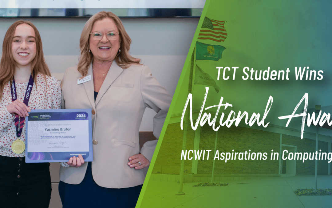 Tri County Tech Student Wins NCWIT Aspirations in Computing (AiC) High School Award