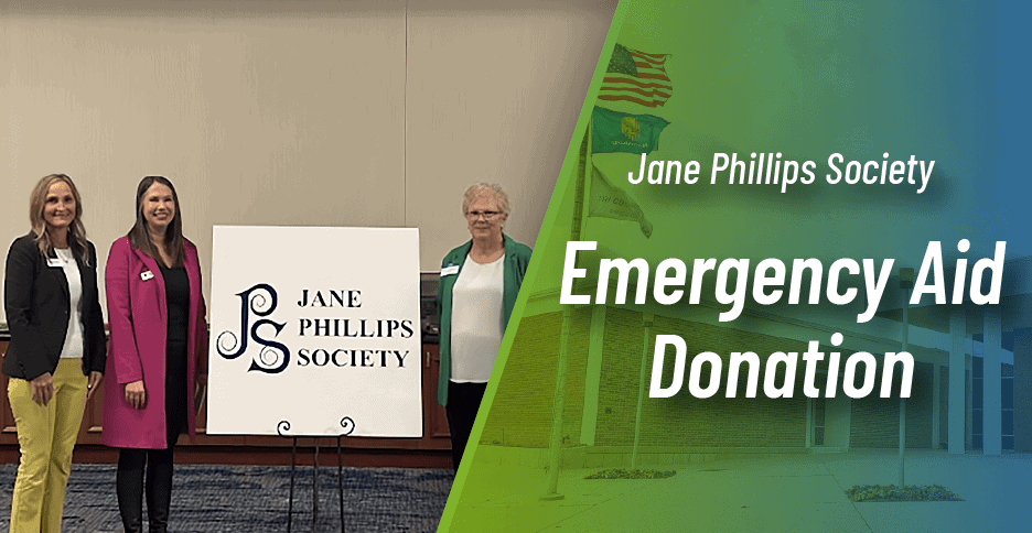 Tri County Tech Foundation Receives Jane Phillips Society Donation